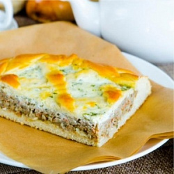 Пирог с печенью 1кг